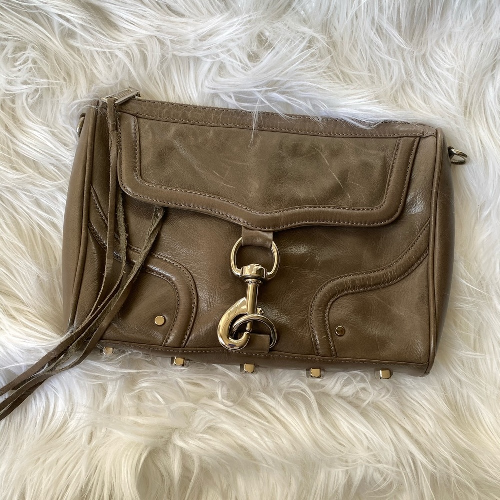 LARGE Rebecca Minkoff MAC bombe clutch